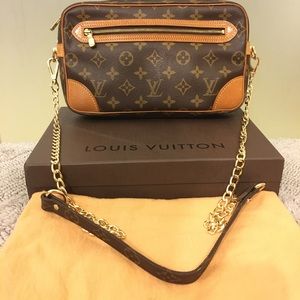 Authentic Louis Vuitton Marly Dragonne GM Bag